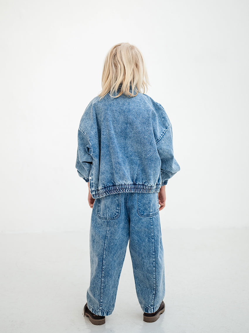 Windbreaker Jacket Acid Blue