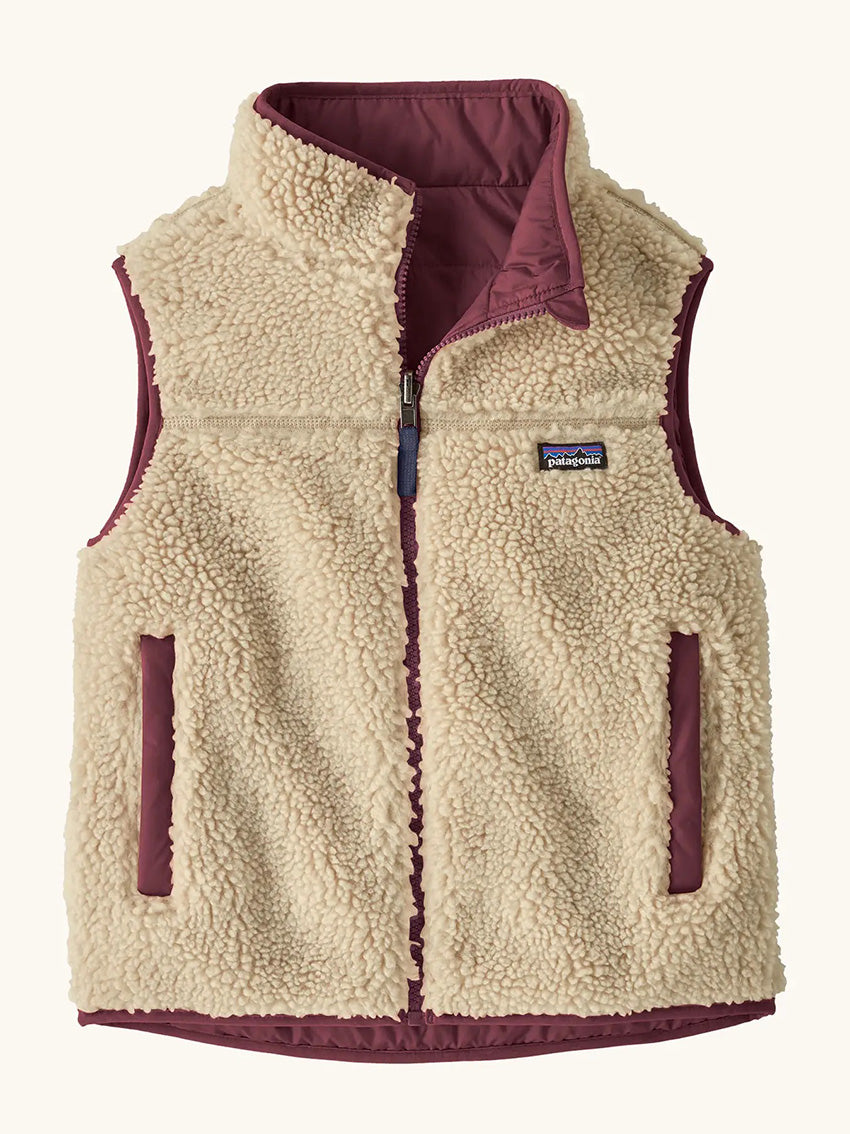 Kids Reversible Ready Freddy Vest Berry