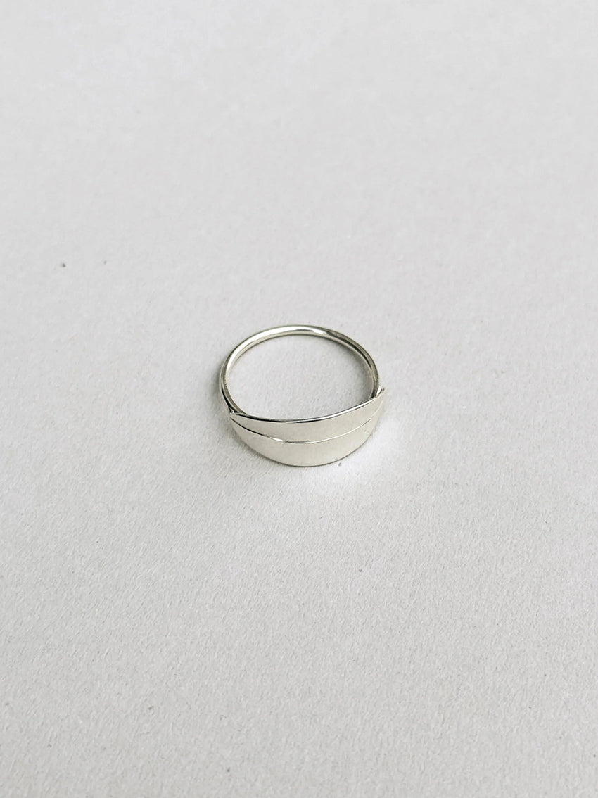 Leaves Ring Silver
