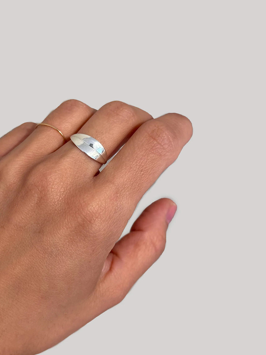 Leaves Ring Silver