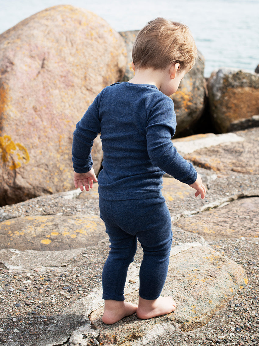 Baby Leggings Navy