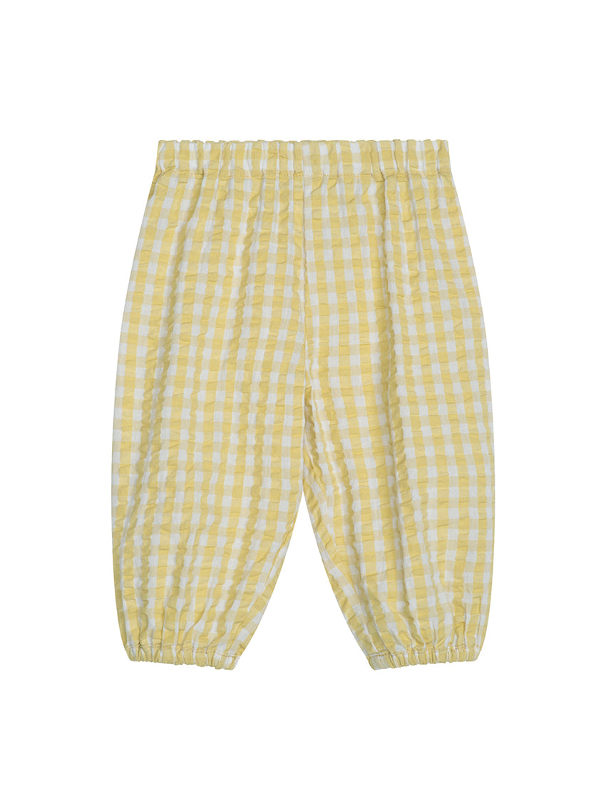 Baby Pants Lemon Checks-Light Woven