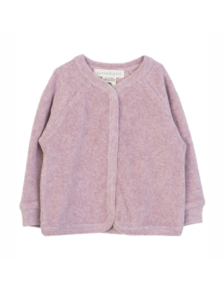 Baby Terry Jacket Lilac