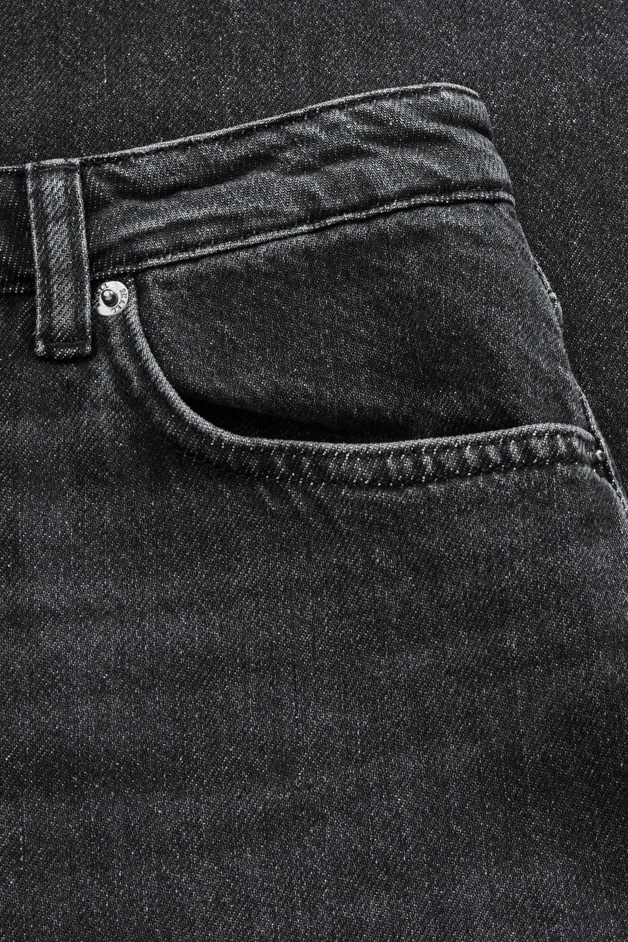 Maddy Straight Jeans Vintage Washed Black