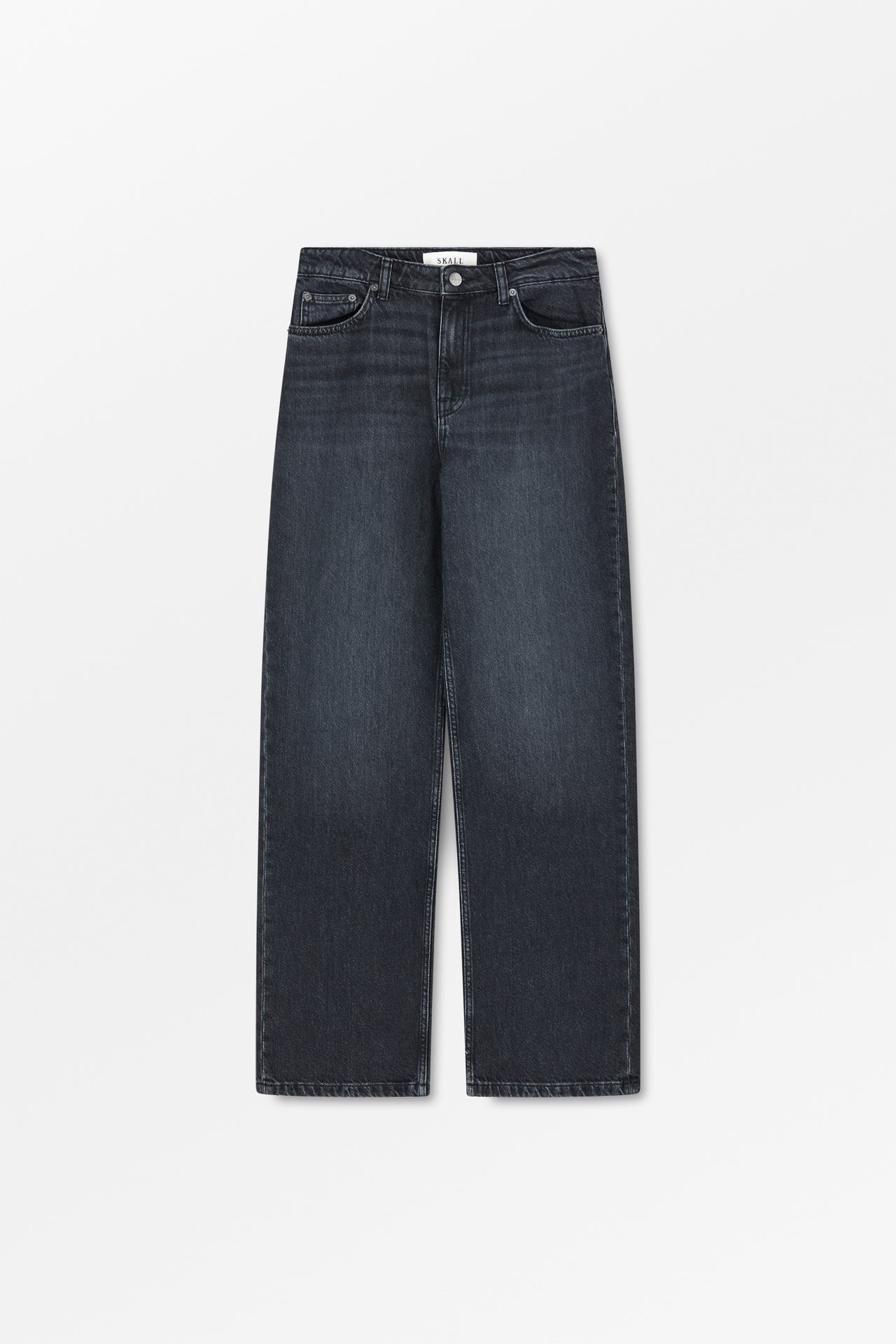 Maddy Straight Jeans Vintage Washed Black