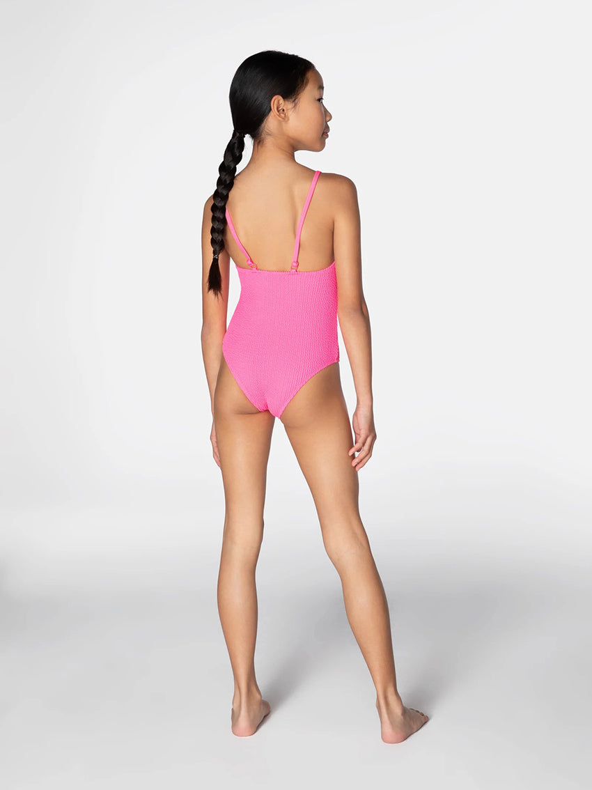 Jade Swimsuit Pink Bubble