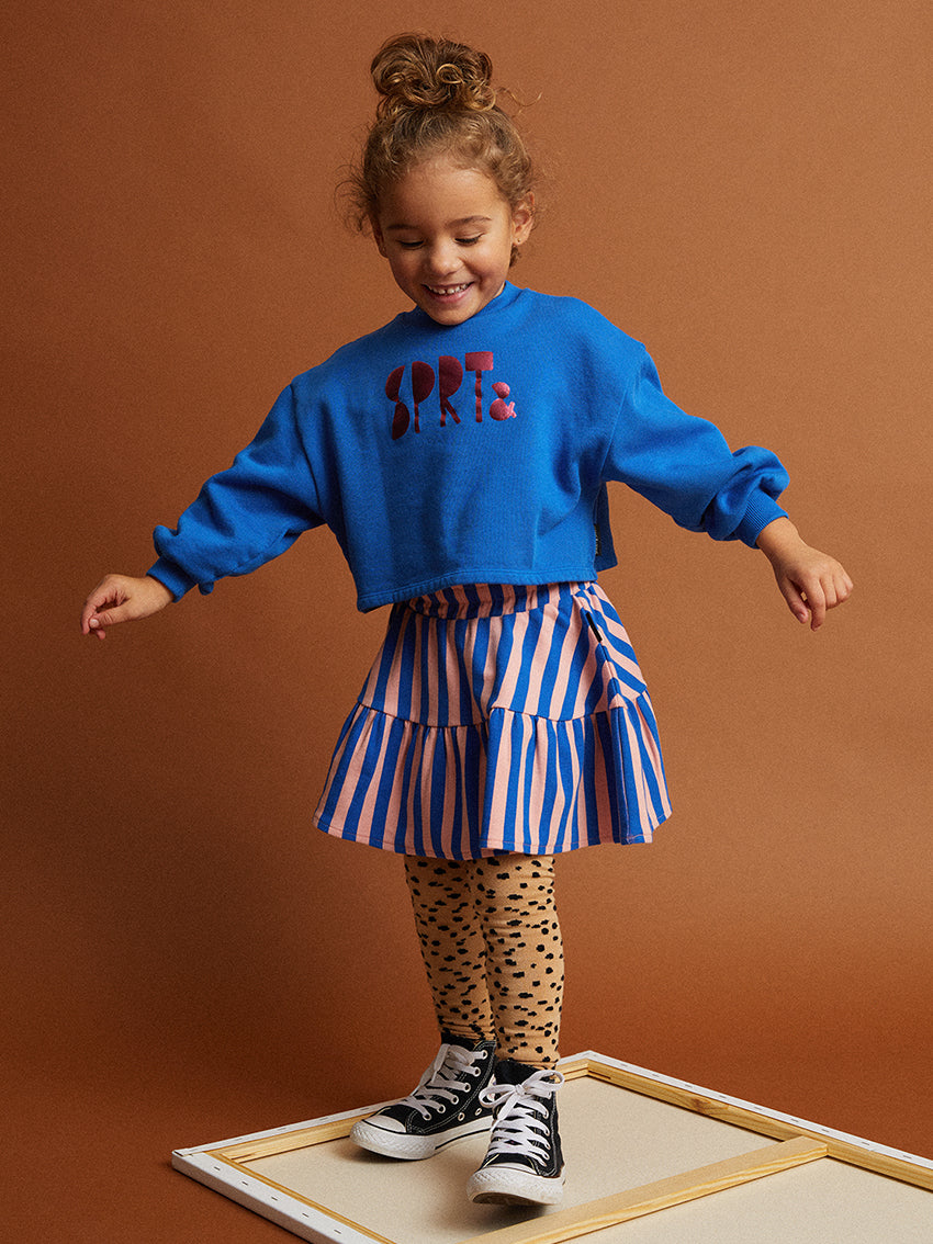 Smock Skirt Stripes Blueprint