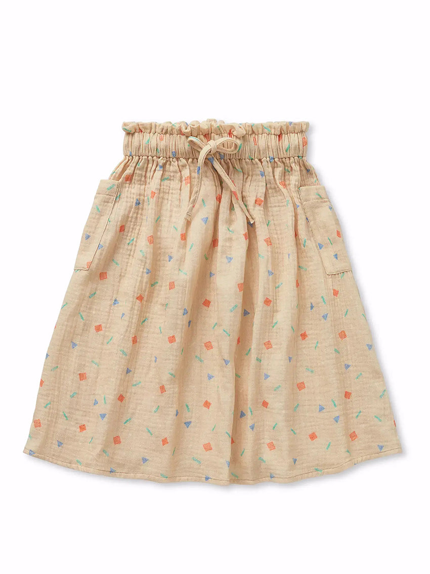 Long Skirt Muslin Sesame