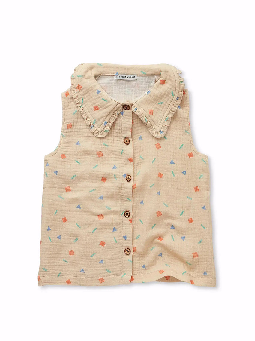 Muslin Blouse Sesame