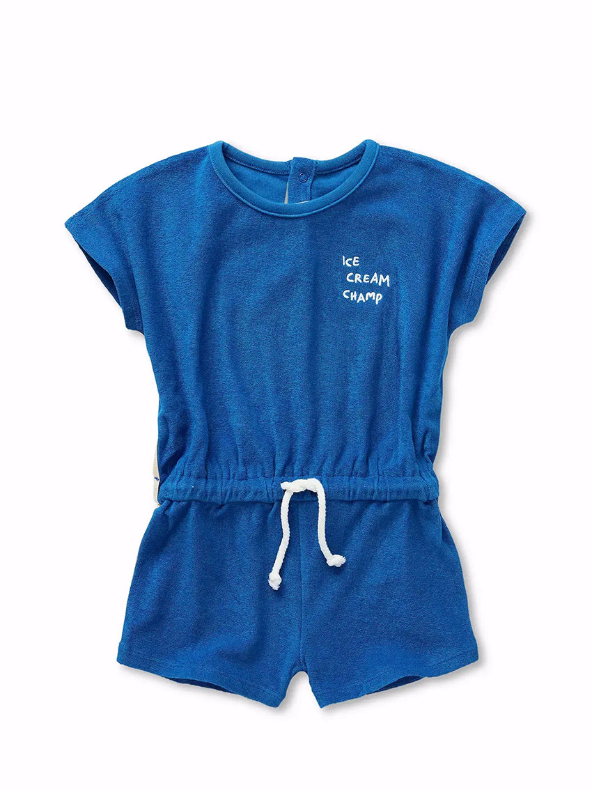 Terry Jumpsuit Sports Blue