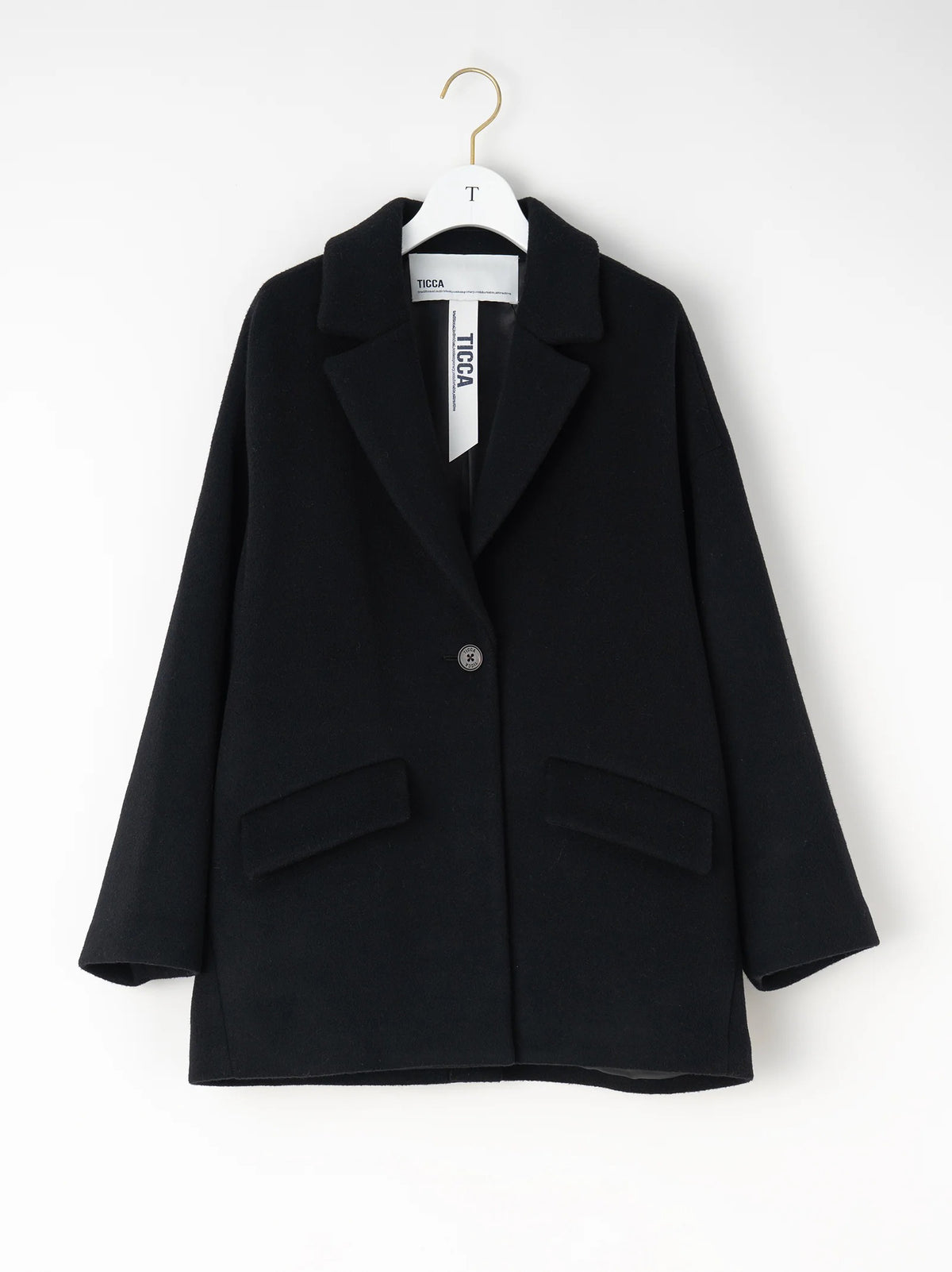 Wool Blazer Black