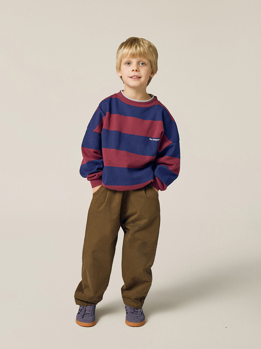 Blue Stripes Sweatshirt