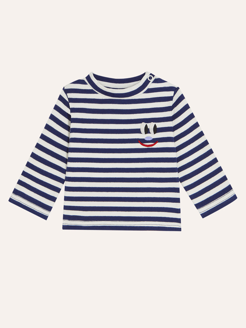 Blue Stripes Baby T-Shirt