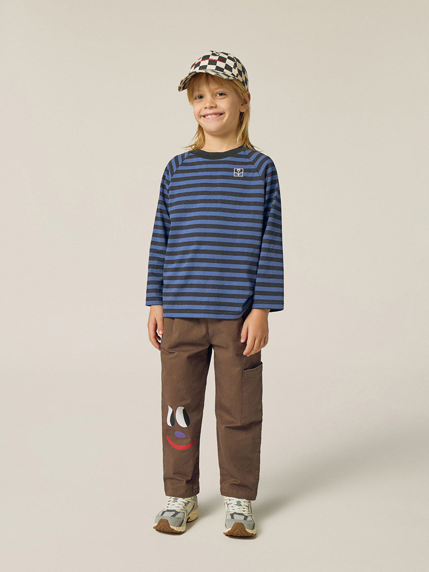 Blue/Grey Stripes T-Shirt