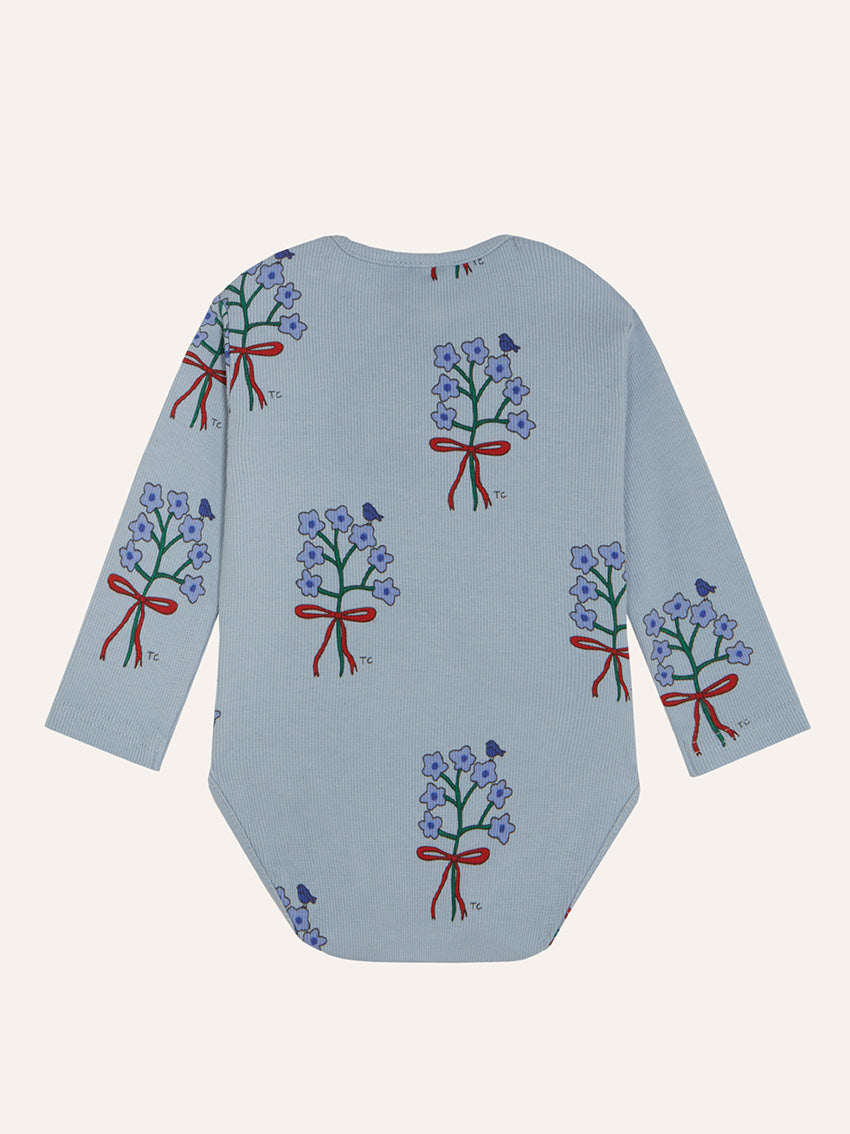 Bouquets Light Blue Baby Body