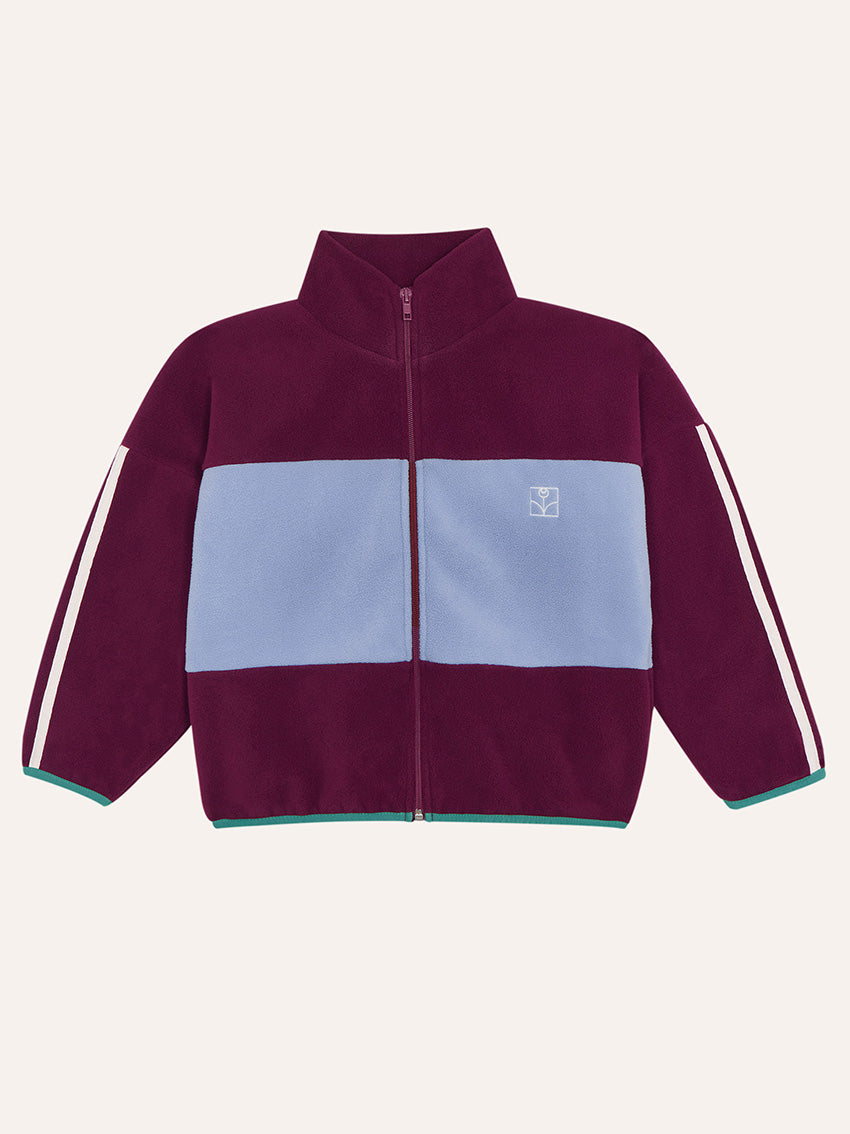 Burgundy Polar Sweatshirt