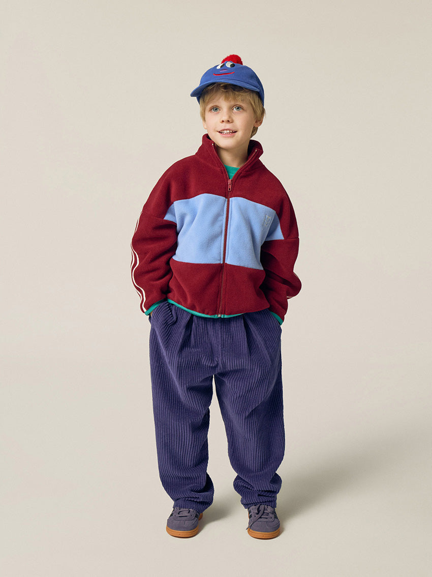 Burgundy Polar Sweatshirt