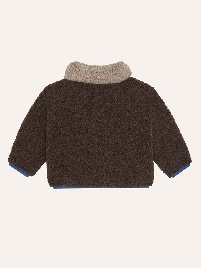 Green Teddy Baby Jacket