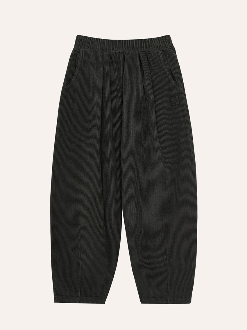 Grey Corduroy Trousers Grey
