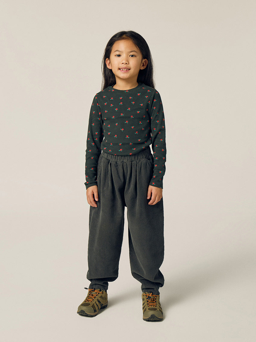 Grey Corduroy Trousers Grey