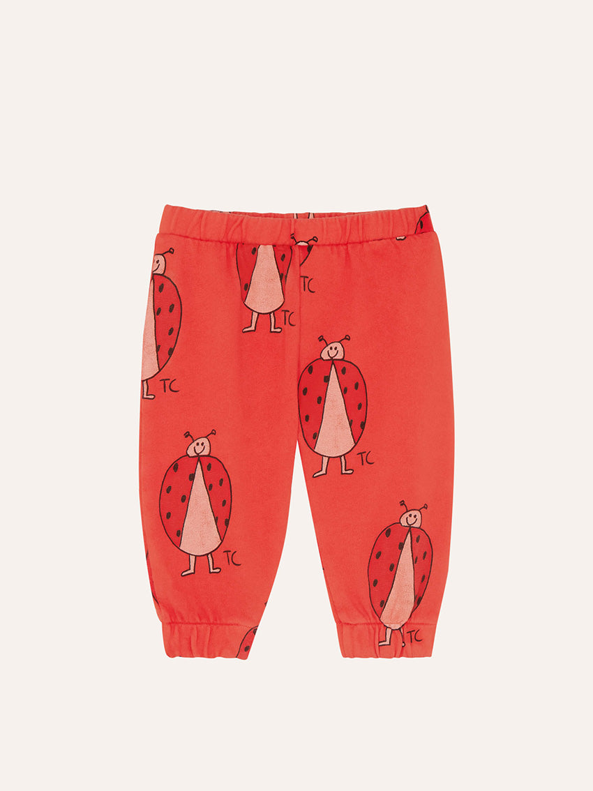 Ladybug Allover Baby Jogging Pant Red