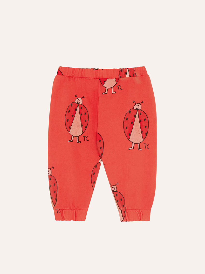 Ladybug Allover Baby Jogging Pant Red
