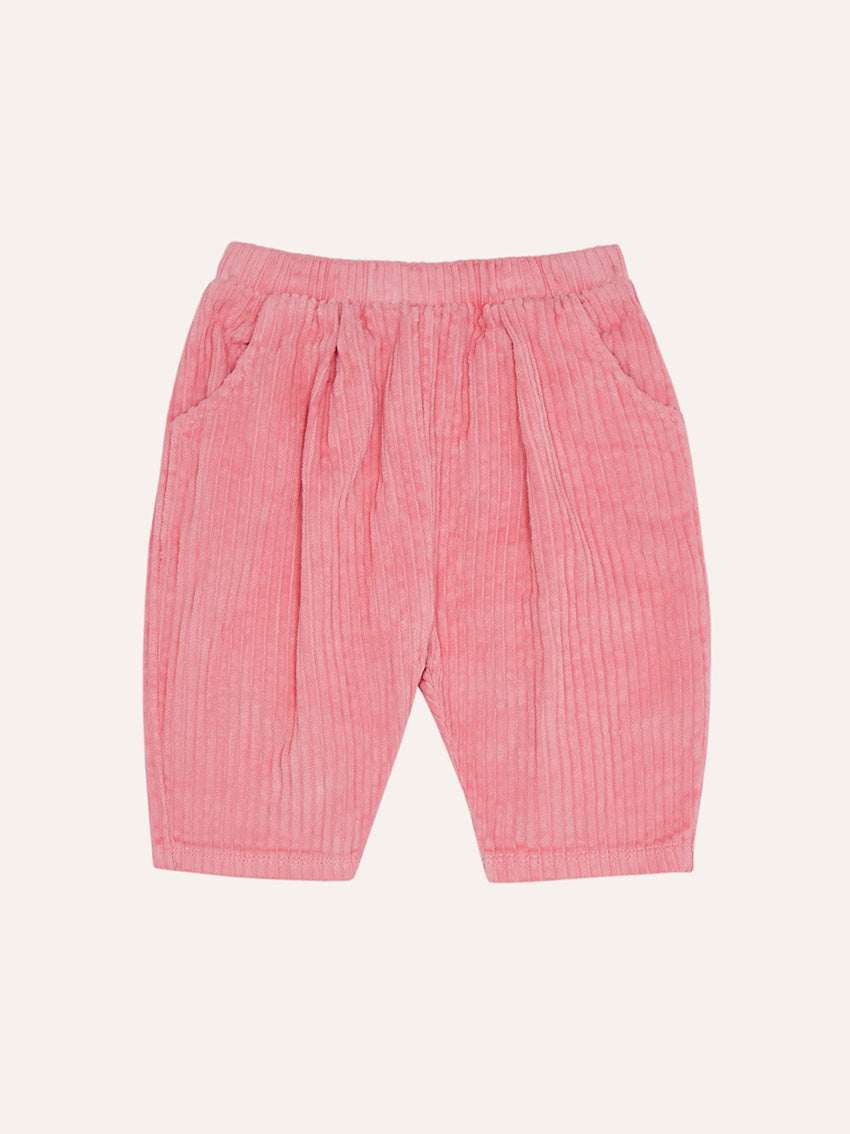 Pink Corduroy Baby Trousers