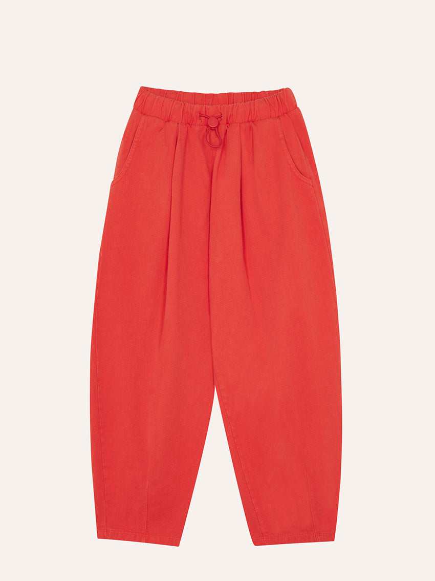 Red Washed Trousers