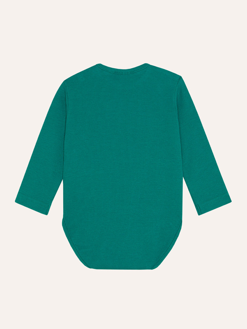 Smiling Face Baby Body Green