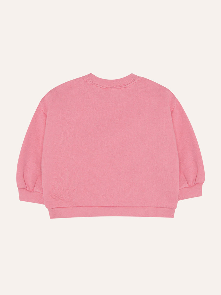 Snail Baby Sweatshirt Pink