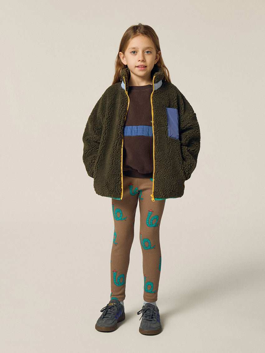 Snakes Brown Leggings