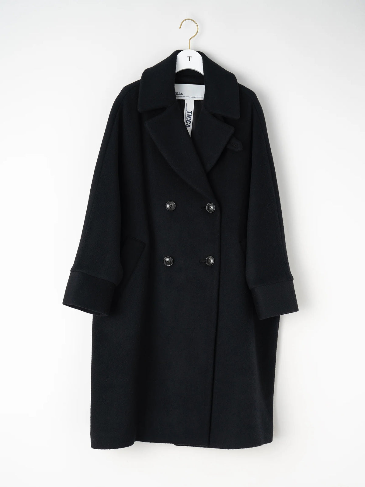 Wool Coat Black