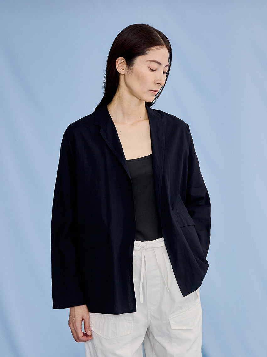 Light Cotton Jacket Navy