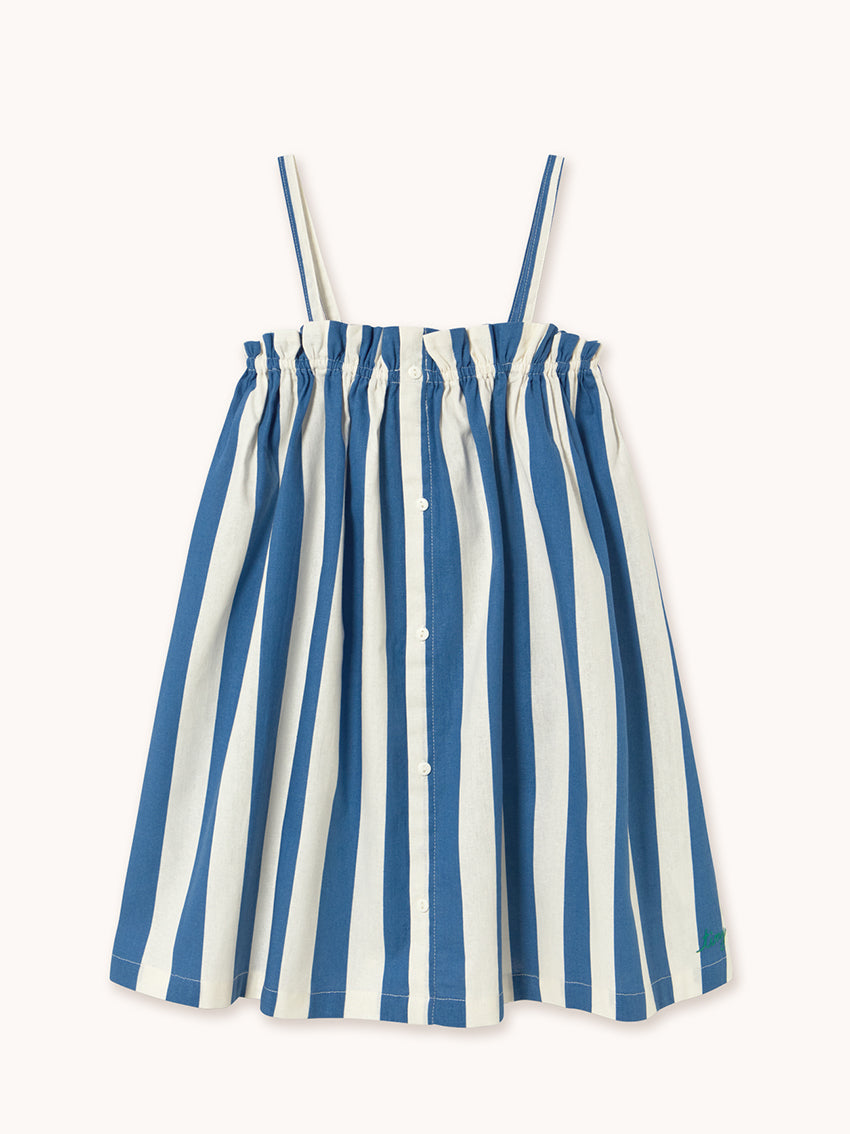 Light Navy Stripes Dress