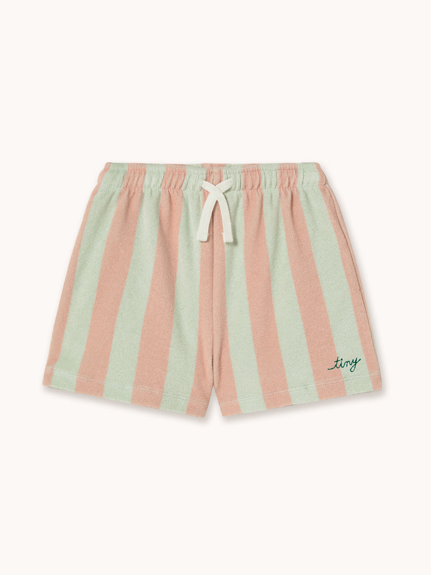 Stripes Towel Shorts
