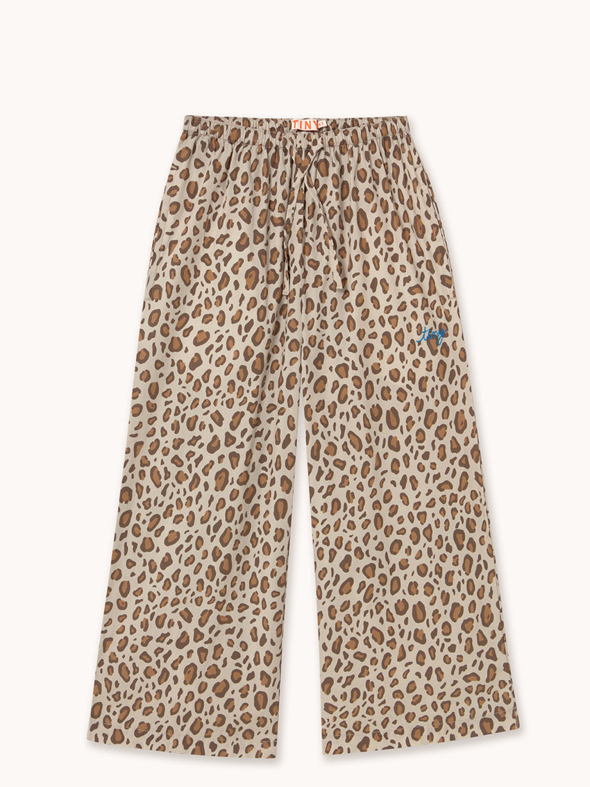Animal Print Pant Dark Vanilla