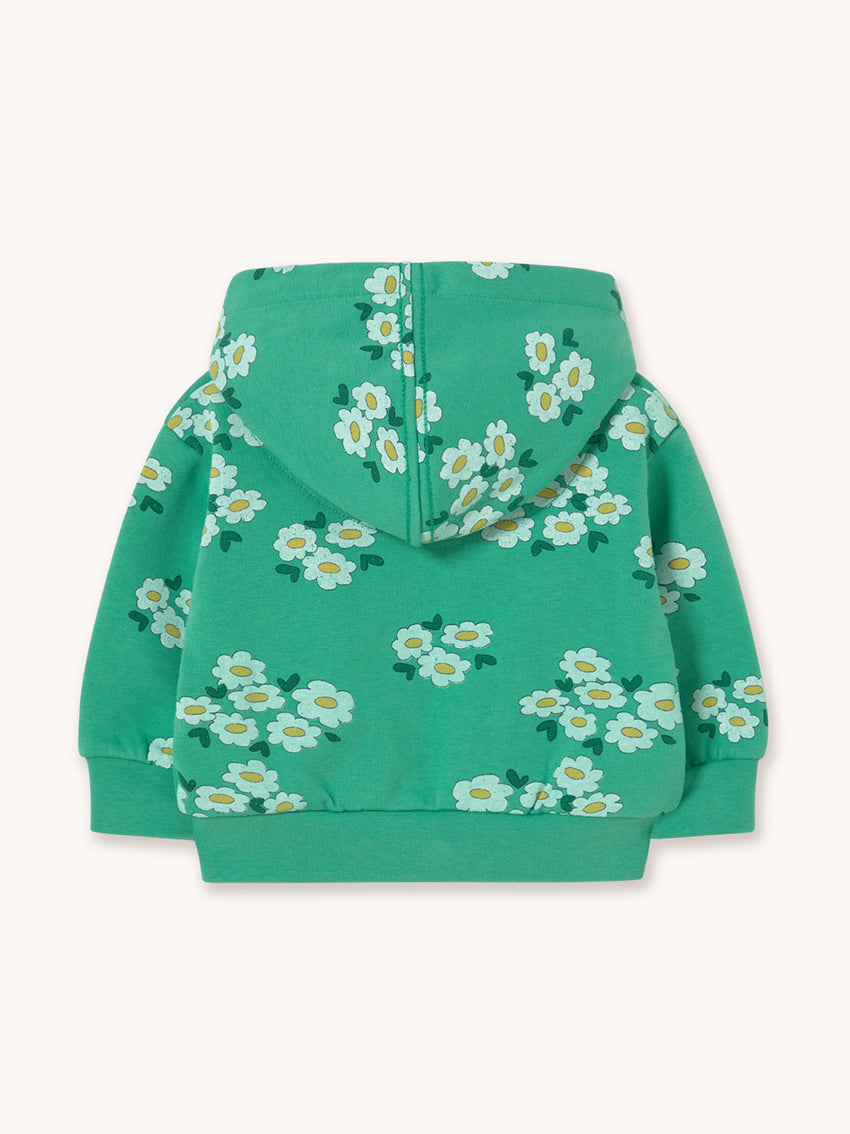 Blossom Baby Hoodie Emerald