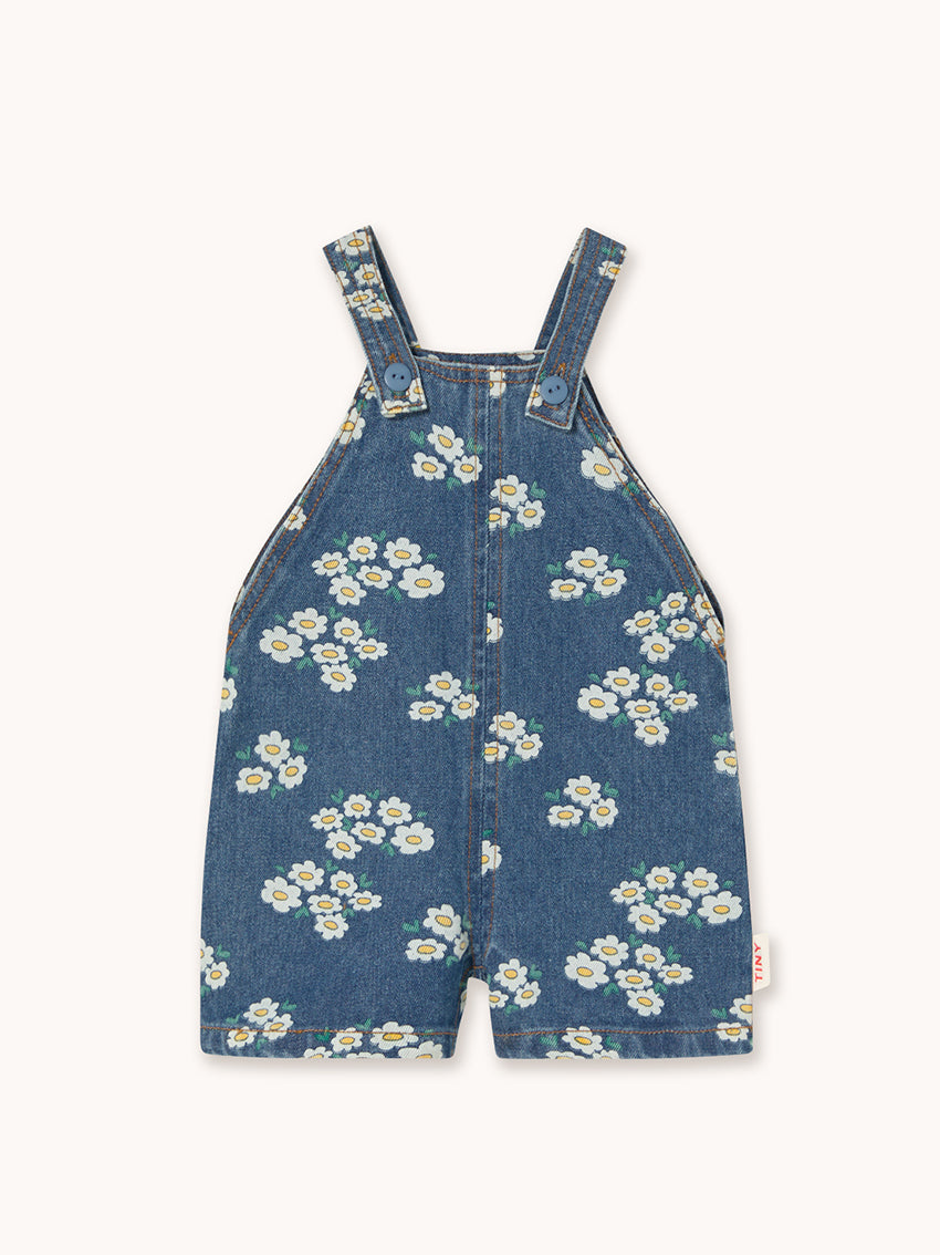 Blossom Denim Short Dungaree