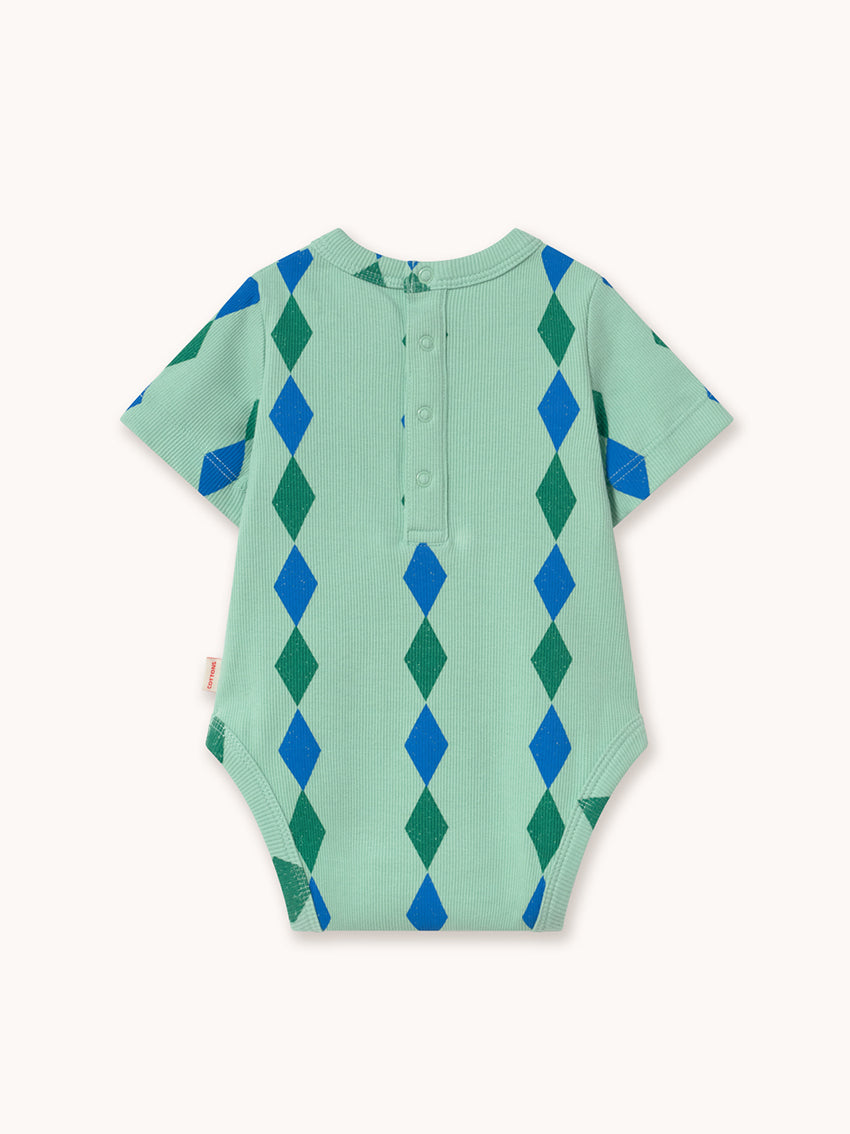 Diamonds Rib Body Washed Emerald