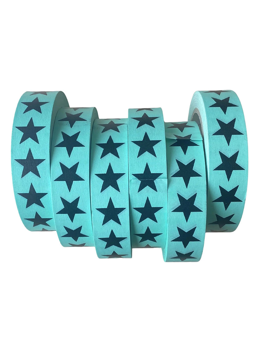 Tape Turquoise Star