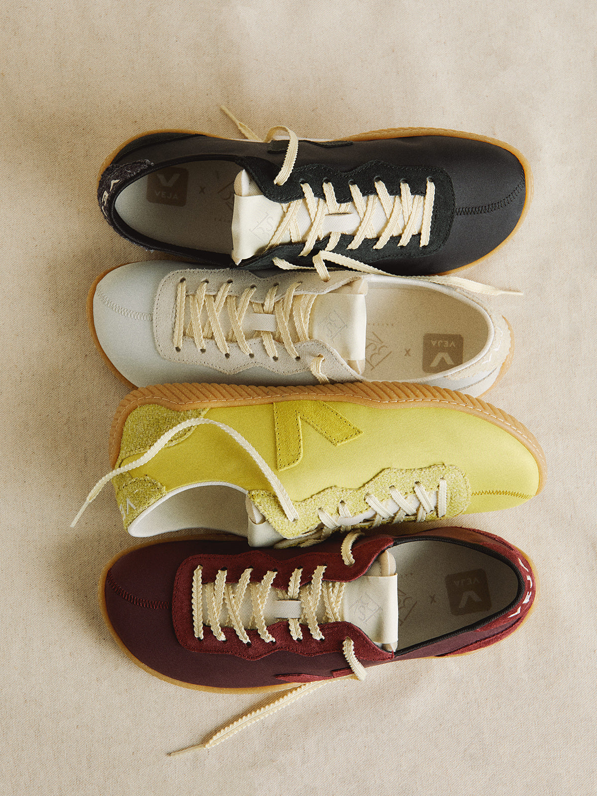 Veja x Baserange Jitsu Sneaker Tilleul