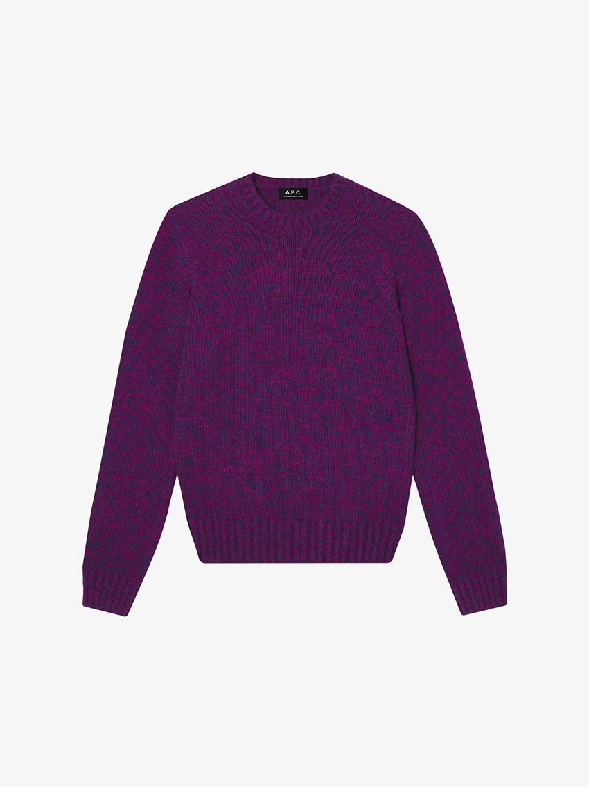 Maurane Knit Jumper Violet/ Marine