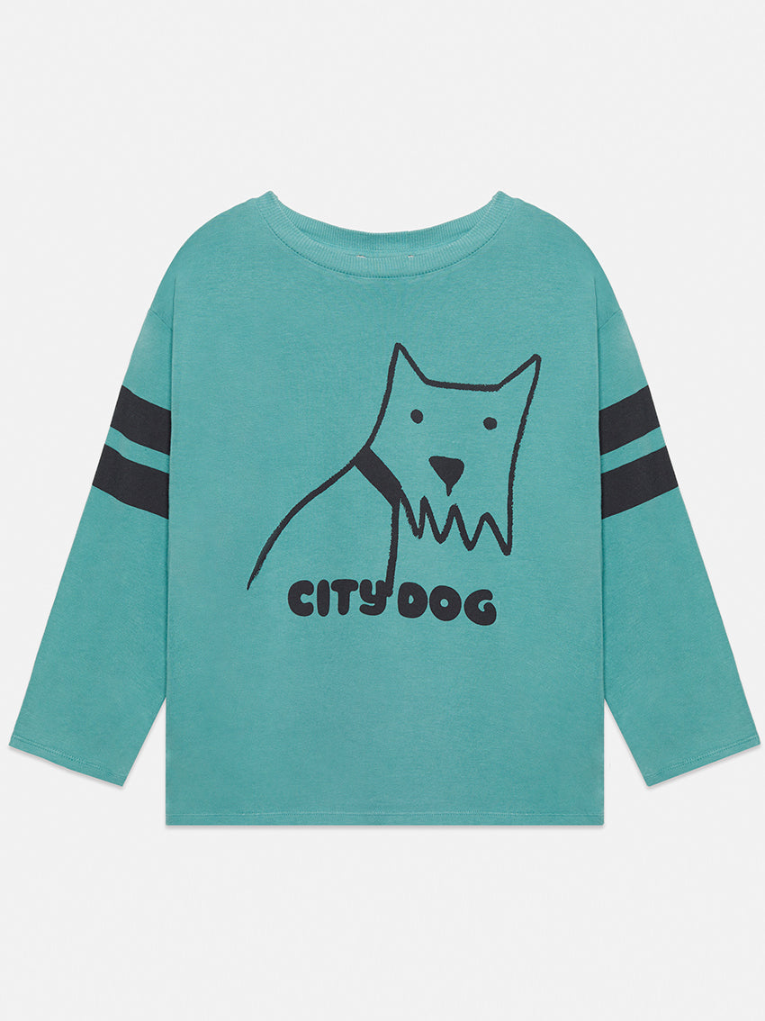 City Dog Longsleeve Turquesa