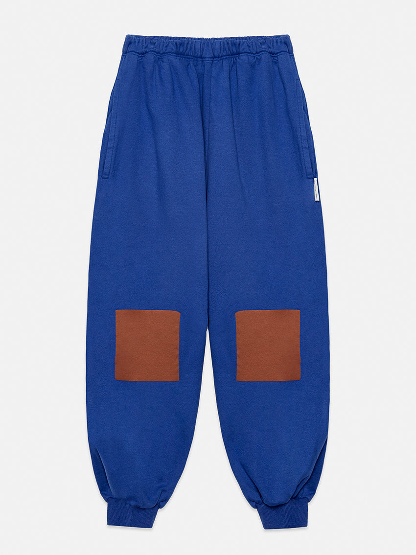 Patch Sweatpants Dark Blue