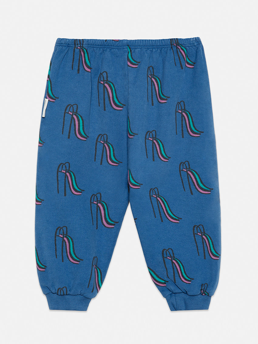 Slides All Over Baby Sweatpants Blue