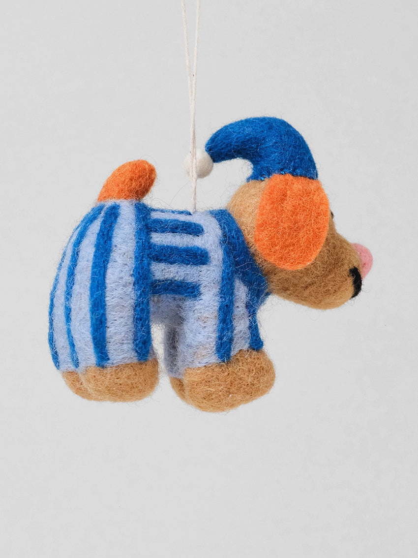 Snoozey Hanging Felt Ornament