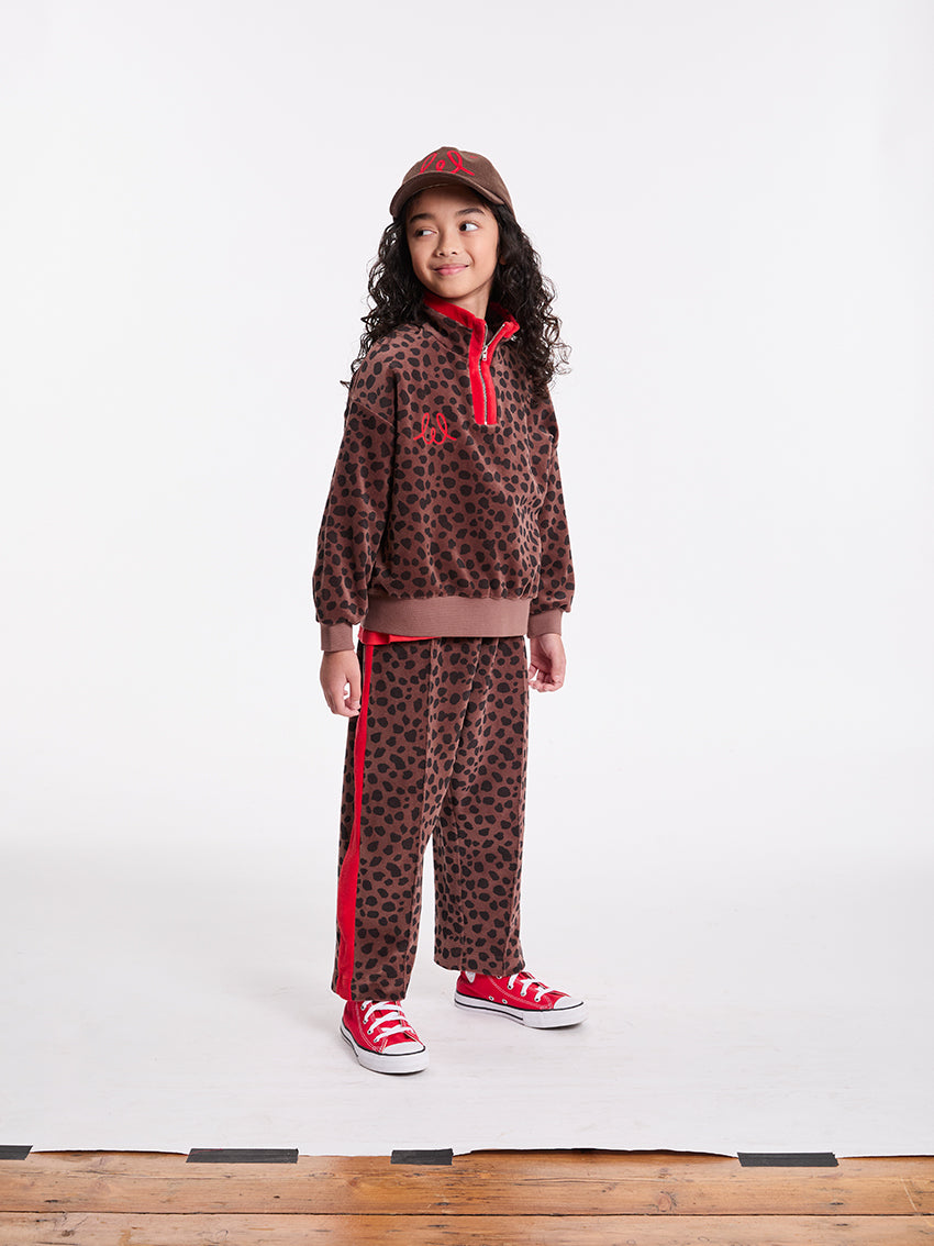 Animal Paint Pant Cocoa Animal
