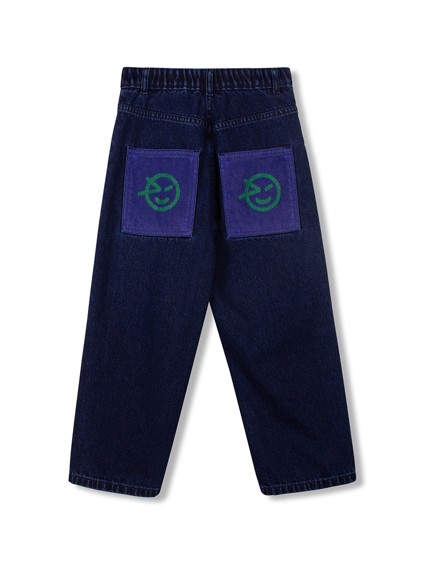 Wynken Jean Rinse Denim/Ultramarine