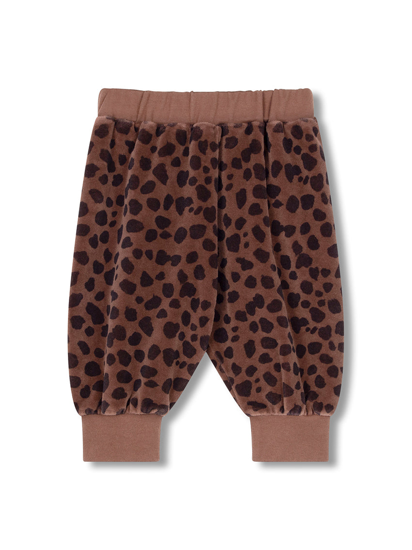 Mini Animal Paint Pant Cocoa Animal