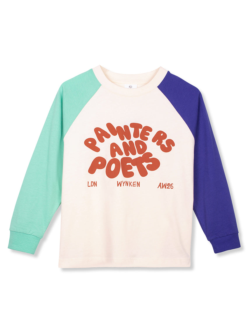Painters and Poets Tee Ecru Multi